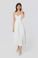 Inixyf Maeve Pleated Midi Dress