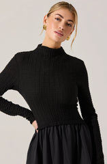 Lbruh Kearney Mixed Media Midi Dress