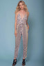 Harper Floral Jumpsuit Navy