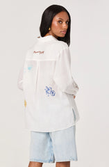 Inixyf Trace Embroidered Picnic Shirt