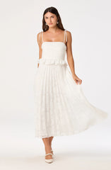 Inixyf Emerys Pleated Midi Dress
