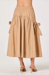 Inixyf Lylah Bow Midi Skirt