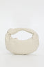 Montreal Woven Crescent Bag Ivory