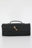 Yvette Woven Envelope Purse Black