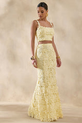 Esmara | Lemon Lace Maxi Skirt