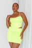 Ziggy Corset Top Electric Lemon