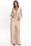 Anessa Balloon Sleeve Top Polka Dot Cream
