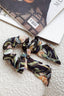 Bow Scrunchie Banksia Black