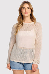 Open Knit Sweater