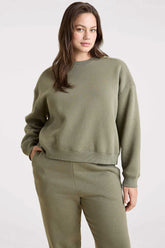 Classic Crewneck Sweatshirt | Olive