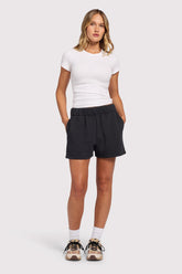 Vintage Fleece Short | Black