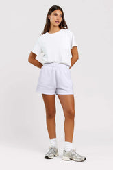 Vintage Fleece Short | Lilac