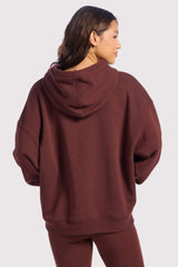 Vintage Fleece Hoodie | Black Cherry