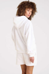Vintage Fleece Hoodie | White