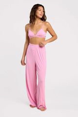 Mini Rib Bralette | Bubblegum Pink