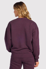 Vintage Fleece Crewneck | Plum