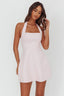 Hendrix Halterneck A-Line Mini Dress Pink