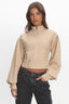 LIONESS Eclipse Jacket Beige Plaid