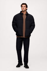 Men's Peak Puffer Jacket | Black
