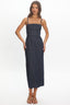 Cavella Halter Maxi Dress Indigo
