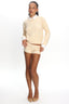 LIONESS Reborn Mini Shorts Cream