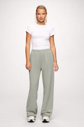 Core Fleece Wide Leg Sweatpant | Pistachio