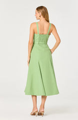 Inixyf McKinley Button-Front Midi Dress