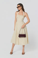 Inixyf Marianna Halter Midi Dress