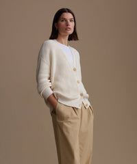 Cotton Cocoon Cardigan