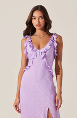 Lbruh Sorbae Ruffle Maxi Dress