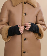 Fingerless Cashmere Gloves