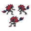 Zoroark Stickers (3-Pack)