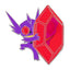 Pokémon Giant Pins: Mega Sableye Oversize Pin