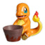 Charmander Pokémon Gardening Sculpted Planter