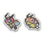 Ledyba & Ledian Pokémon Pixel Pins (2-Pack)