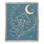 Jirachi Sleep Teal Jacquard Throw Blanket