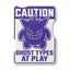 Gengar Pokémon Sweet Temptations Metal Sign