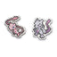 Mewtwo & Mew Pokémon Pixel Pins (2-Pack)
