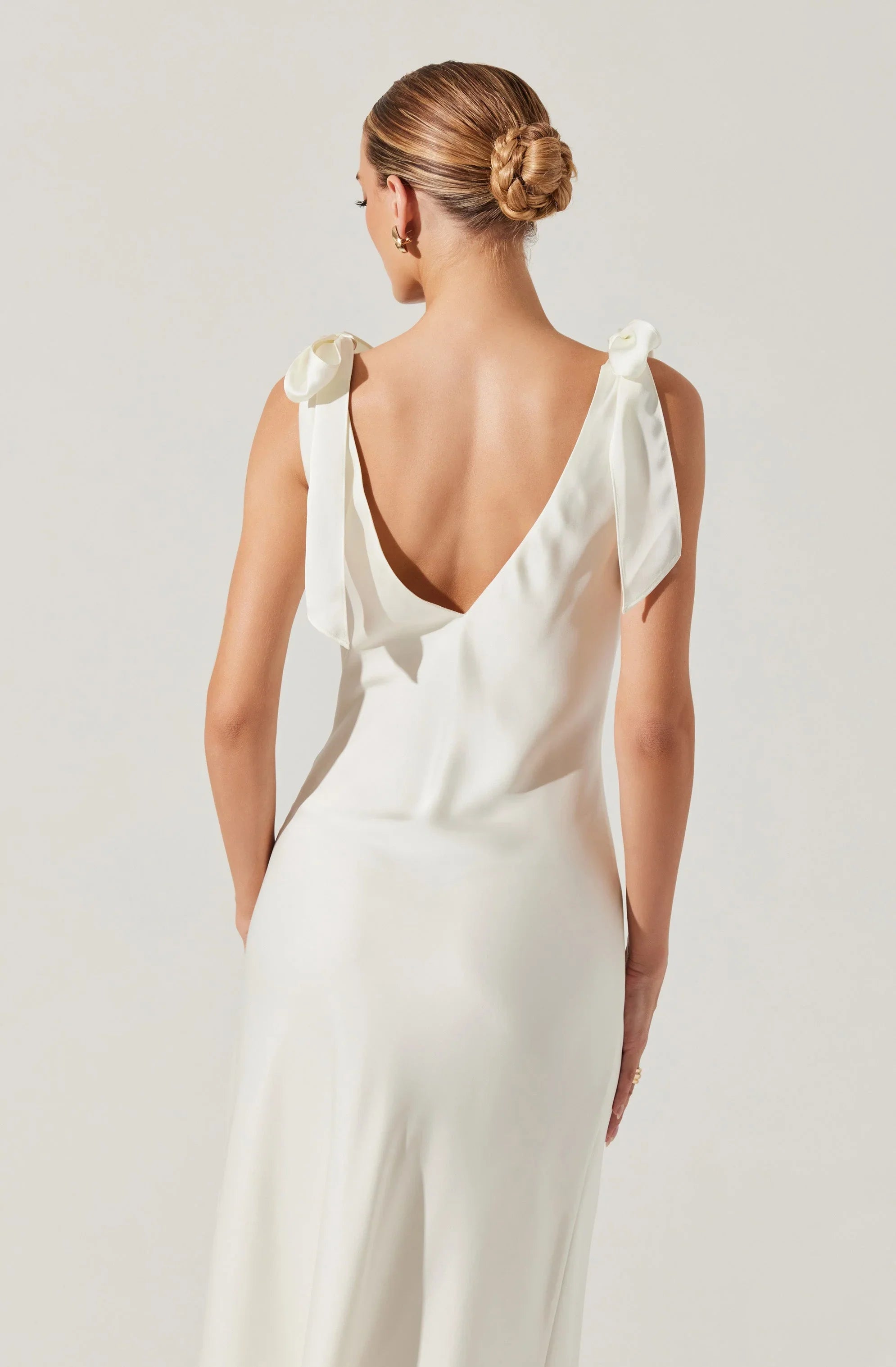 Lbruh Allexina Satin Midi Dress