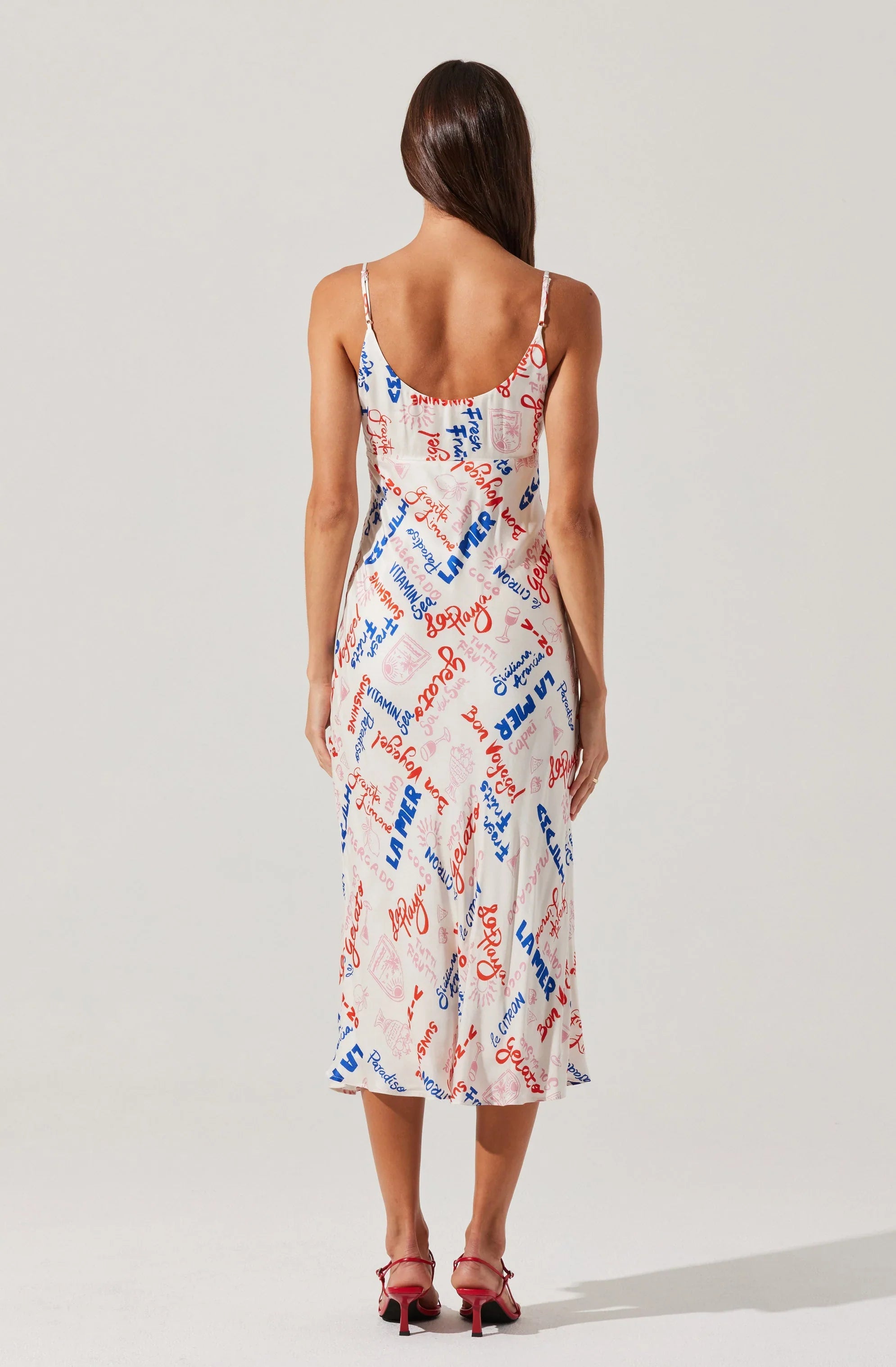 Lbruh Joan Satin Midi Dress