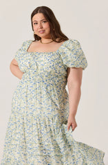 Lbruh Florentina Floral Tiered Maxi Dress
