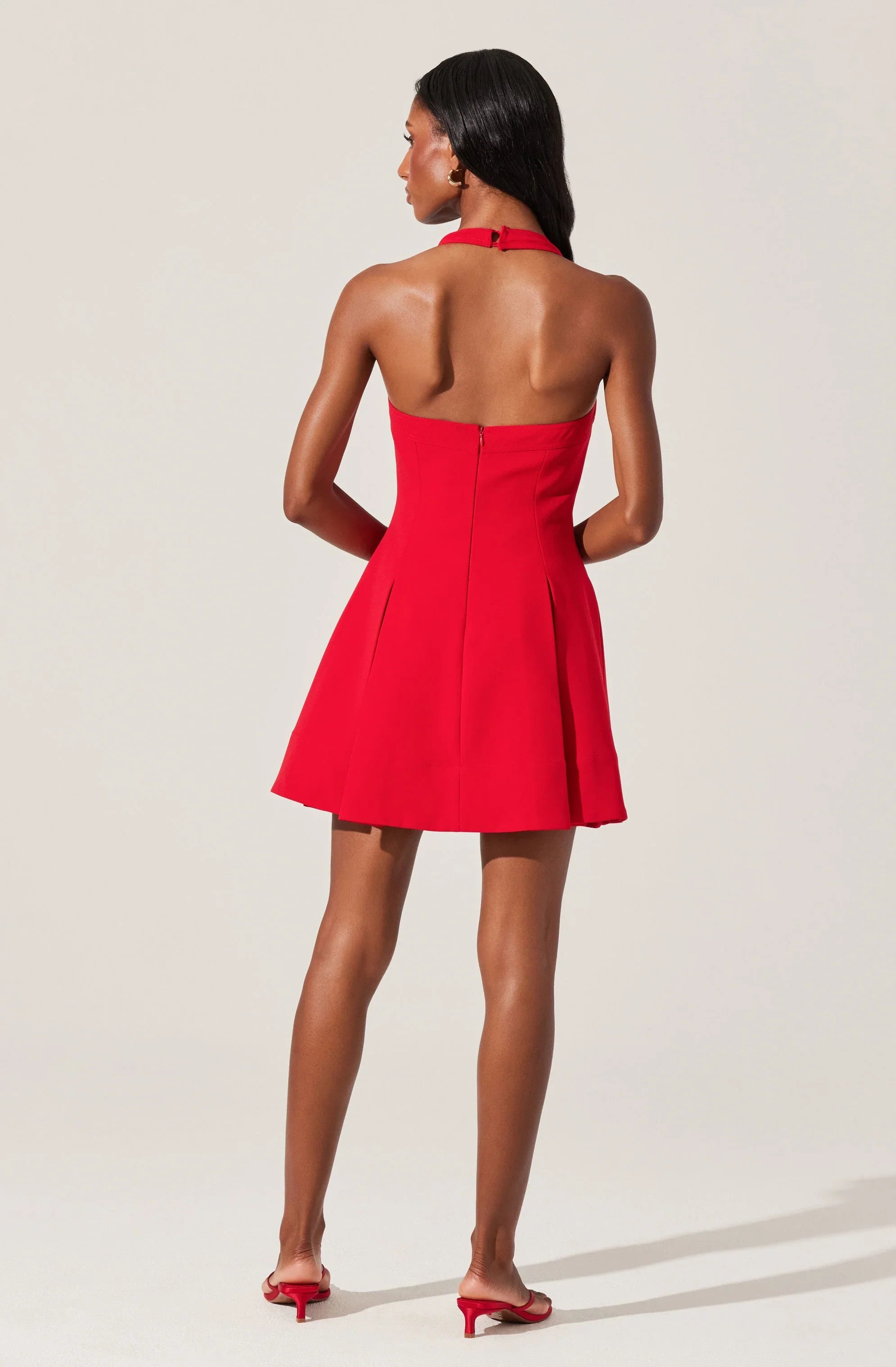 Lbruh Lilibeth Halter Neck Mini Dress