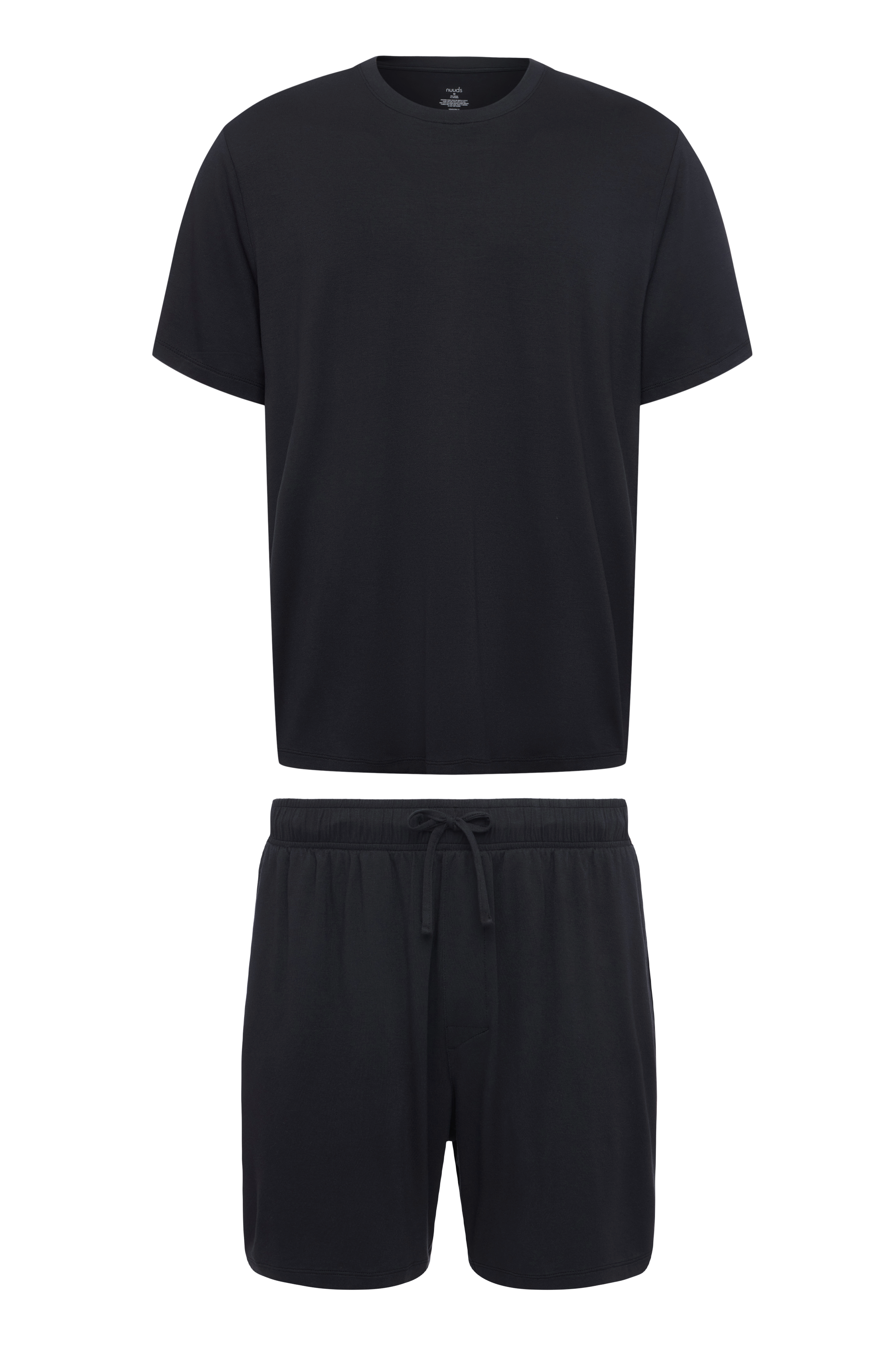 Men's Pajama Short Set | Black