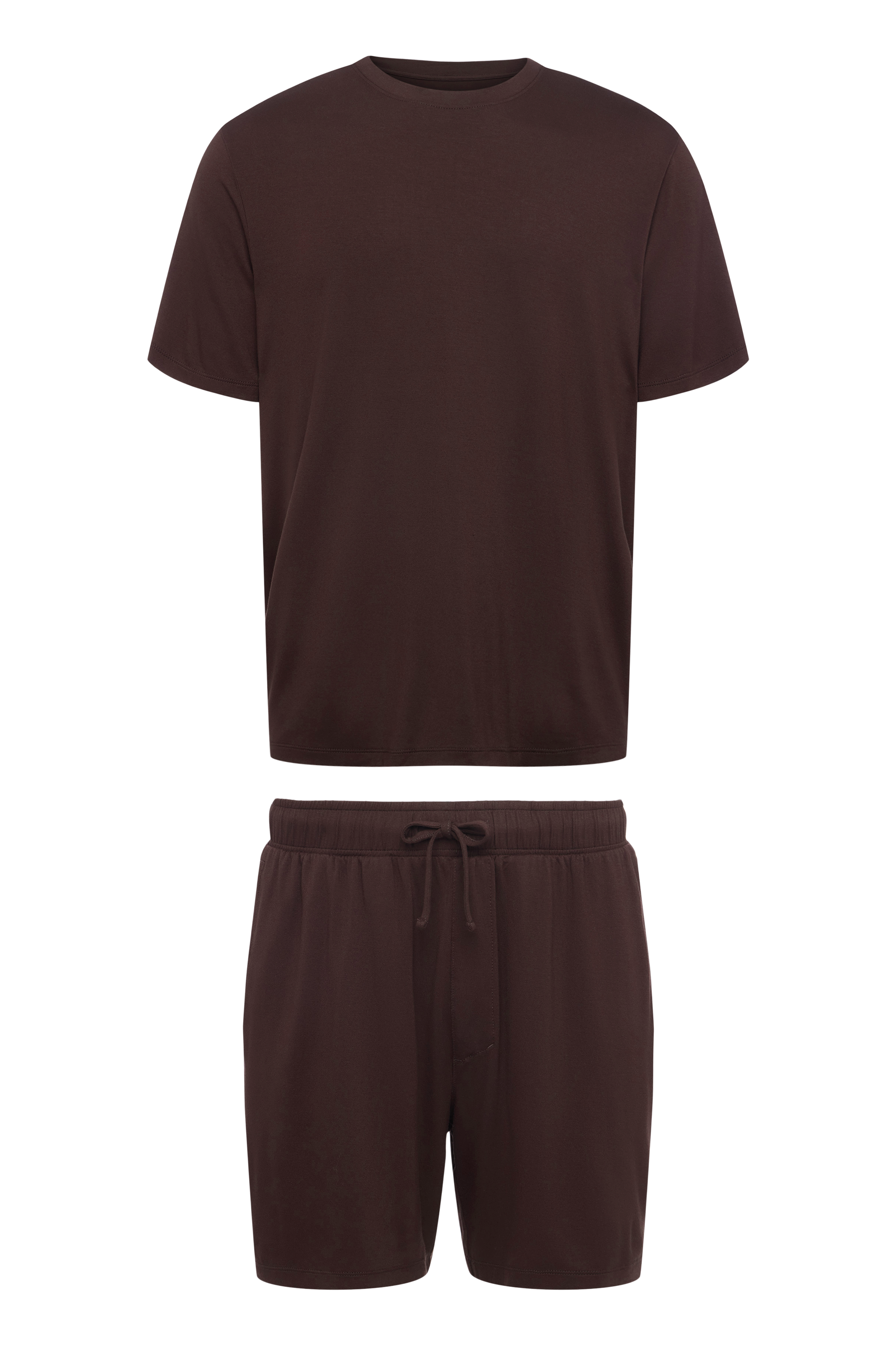 Men's Pajama Short Set | Espresso