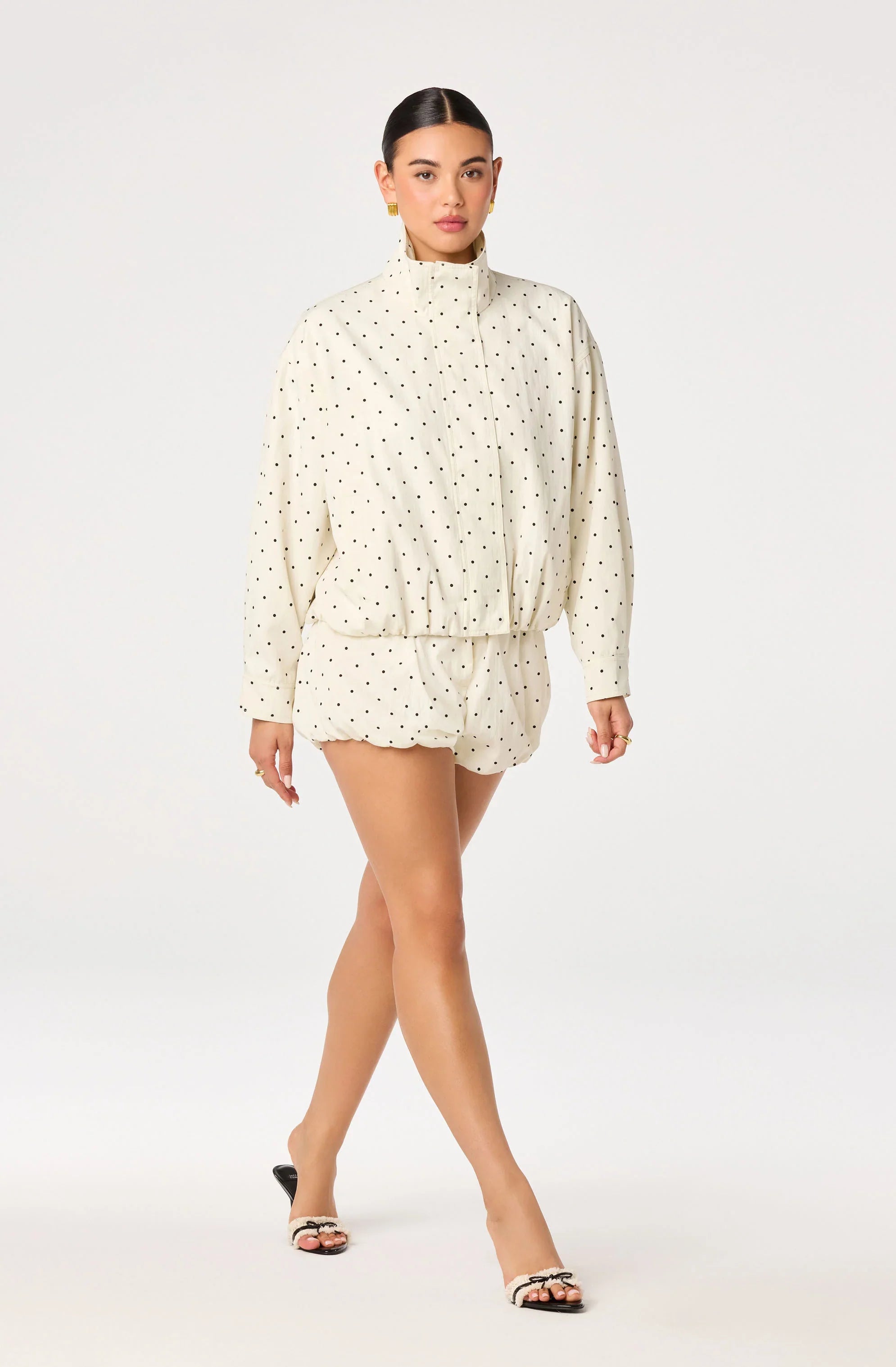 Inixyf Swoosie Polka Dot Bubble Shorts