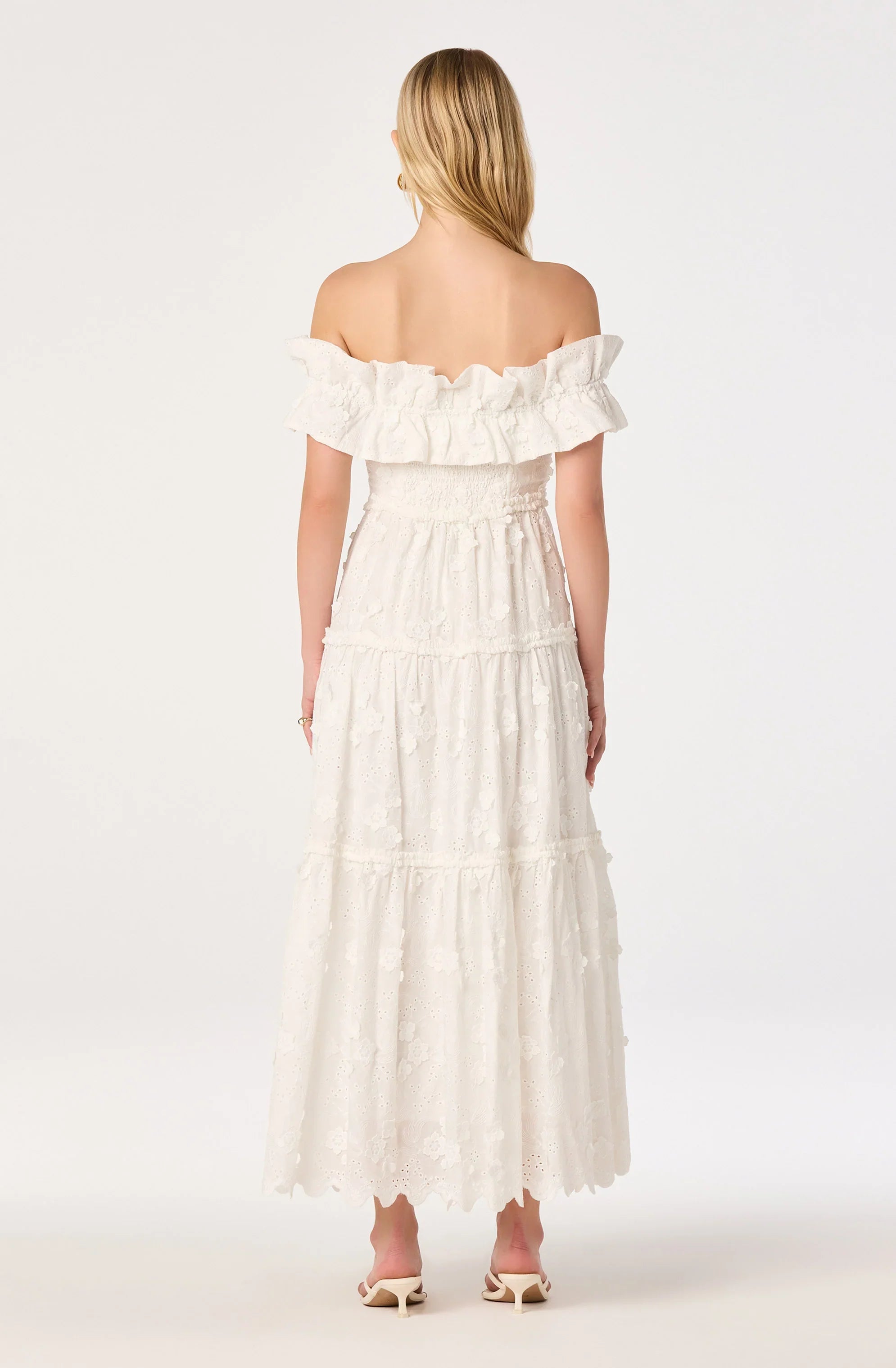 Inixyf Piccola Off Shoulder Maxi Dress