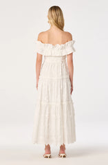 Inixyf Piccola Off Shoulder Maxi Dress