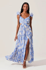 Lbruh Fritillaria Floral Maxi Dress