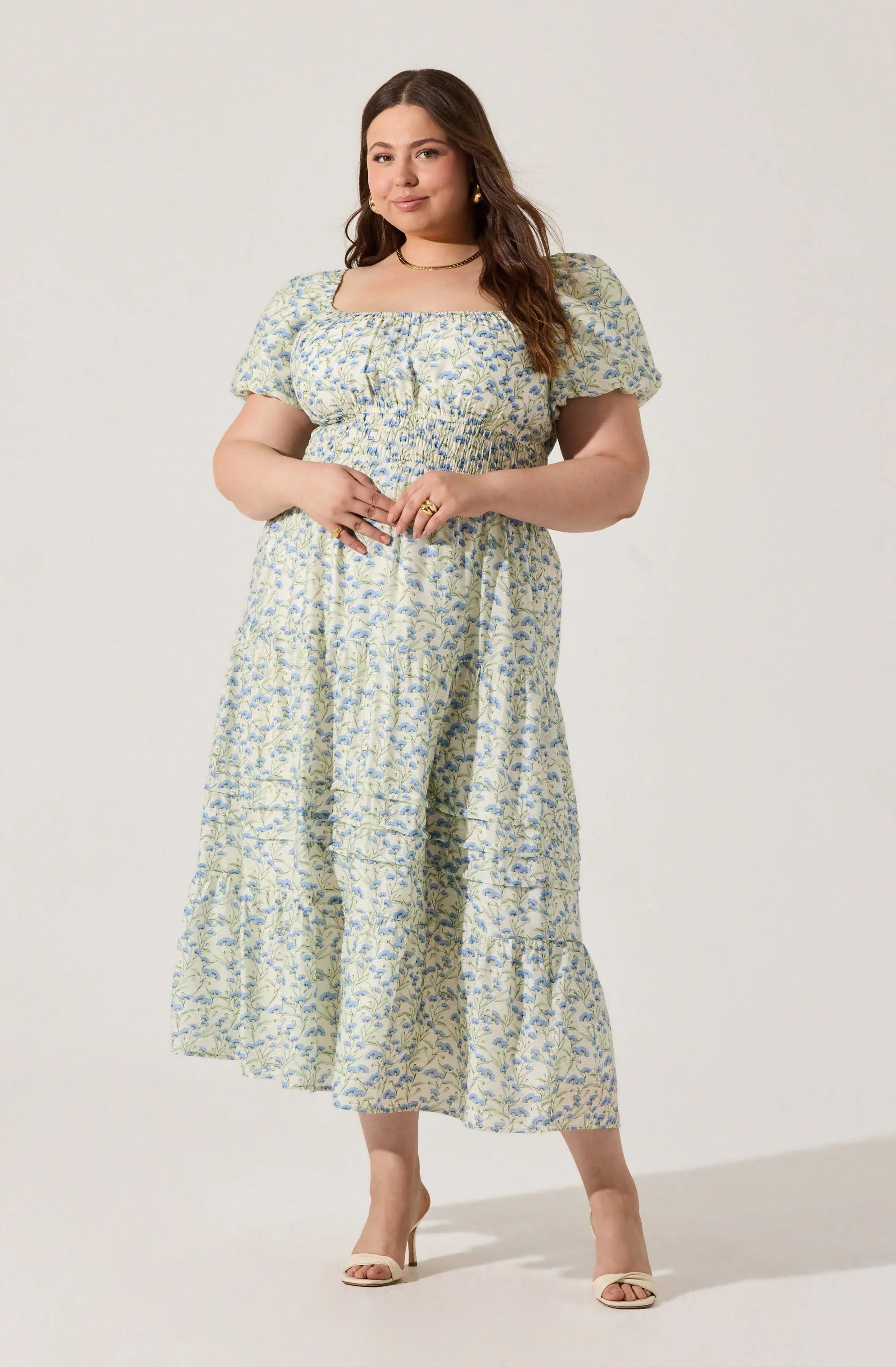 Lbruh Florentina Floral Tiered Maxi Dress