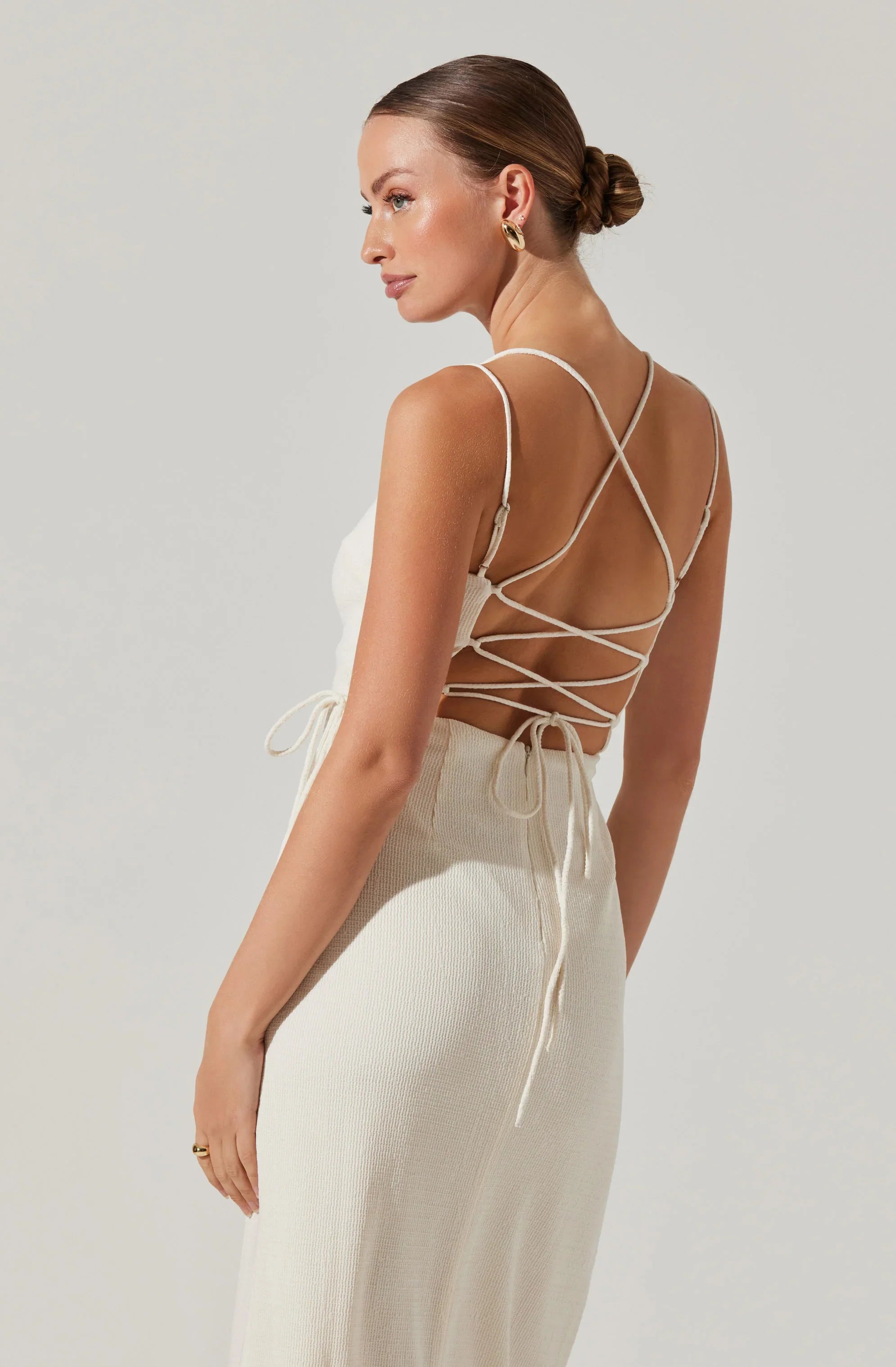 Lbruh Brinda Wrap Midi Dress